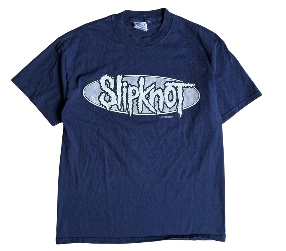 Vintage 1999 Slipknot Don’t Ever Judge Me Double Sided Men’s Sz 2XL Navy Tee Y2K